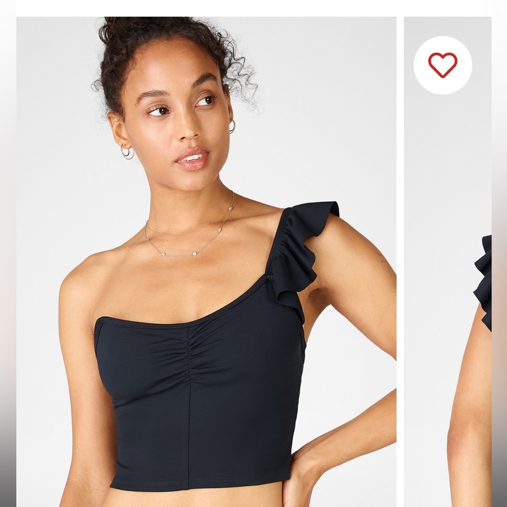 Fabletics mellie ruffle top XS(4)